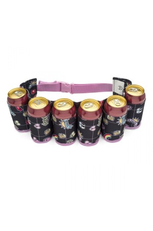 CINTO PORTA LATAS RAINHA DO BAR LUDI