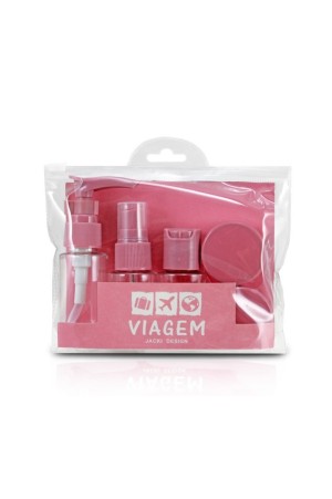 Kit Frascos p/ Viagem 7 PCS Jackin Design