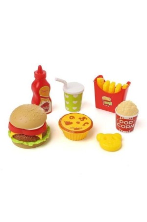 KIT DE ALIMENTOS CONTENDO 19 PCS, MEDINDO 18,5X26,5X3,5CM, COMPOSICAO PLASTICO PVC