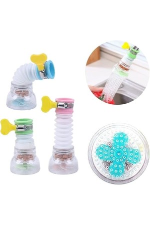 Bico de Torneira de Plastico - Chuveirinho Adaptador Flexível Para Torneira