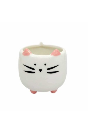 Cachepot Gatinho de Porcelana Unidade