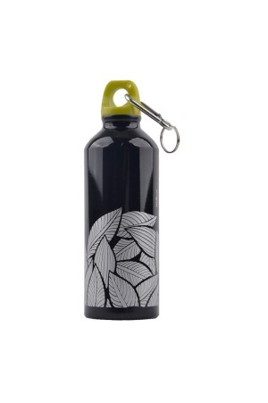 Garrafa Squeeze De Alumínio Mosquetão 500 ml De Folha- Marca Wellmix WX7527