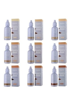 Base Liquída Fluida Feels Mood Modelo 1 Ruby Rose Tons Claros- HB901-1