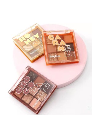 Paleta de Sombras 9 Cores RUBY ROSE HB 1076