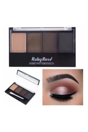 Paleta para Sobrancelha Ruby Rose Hb 9354 3 Cores e Primer