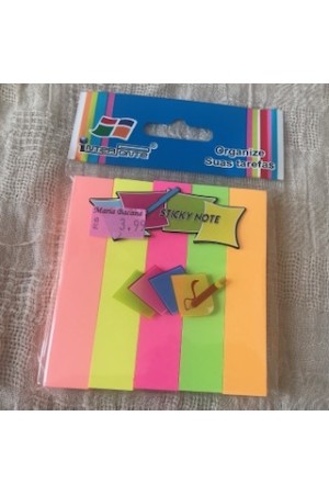 BLOCO DE ANOTACAO 5 UNIDADES C/ 100 FOLHAS