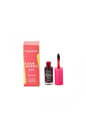 Gel Tint Labial Ruby Rose Cor Cranberry Juice Hb-556