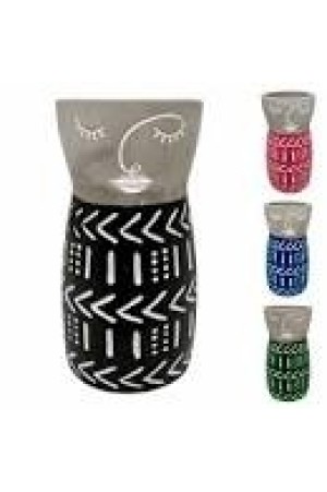 Vaso Boneco Decorativo em Cimento 7X14CM HD01644