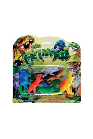 Kit Animais Dinossauros PVC 9 Pçs - PI3450