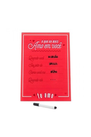 QUADRO CUSTOMIZAVEL AMO EM VOCE LUDI