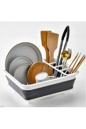 Escorredor de Louça Retrátil Cinza - Interponte HU75596CZ